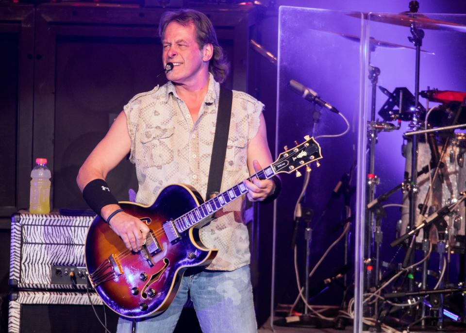 Ted Nugent performs in Michigan last August. (Photo: Scott Legato/Getty Images)