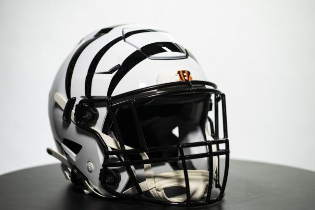 Why the Cincinnati Bengals are wearing white helmets, uniforms