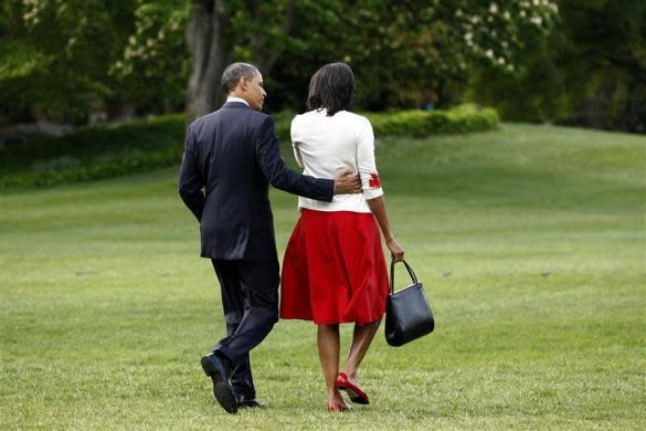 Obama’s romantic moments