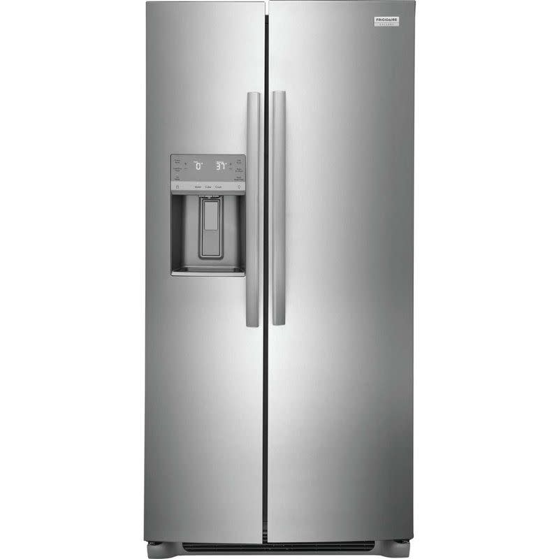 <p><a href="https://go.redirectingat.com?id=74968X1596630&url=https%3A%2F%2Fwww.wayfair.com%2F--%2Fpdp%2Ffrigidaire--frigidaire-gallery-22.3-cu.-ft.-33-standard-depth-side-by-side-refrigerator-grss2352af-l881-eamd1545.html&sref=https%3A%2F%2F" rel="nofollow noopener" target="_blank" data-ylk="slk:Shop Now;elm:context_link;itc:0;sec:content-canvas" class="link rapid-noclick-resp">Shop Now</a></p><p>Gallery 22.3-Cubic-Foot Side-By-Side Refrigerator</p><p>wayfair.com</p><p>$1099.00</p>