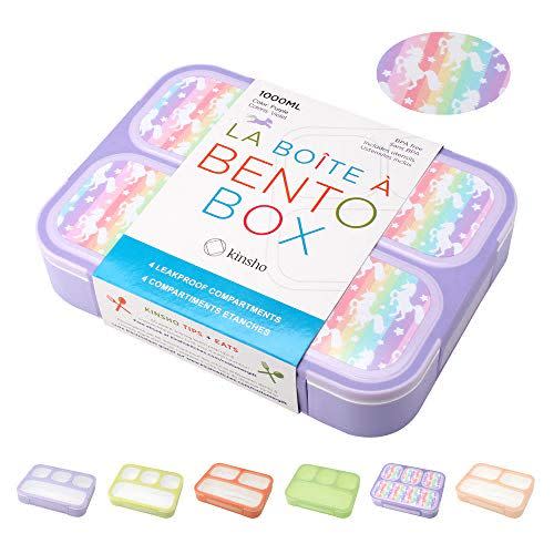 11) Unicorn Bento Lunch Box for Girls