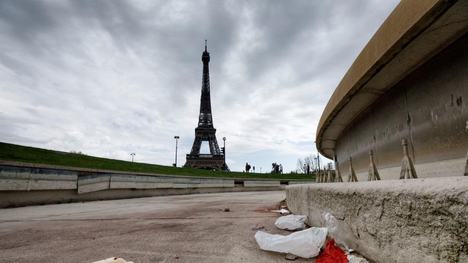 Paris hat ein Müllproblem.