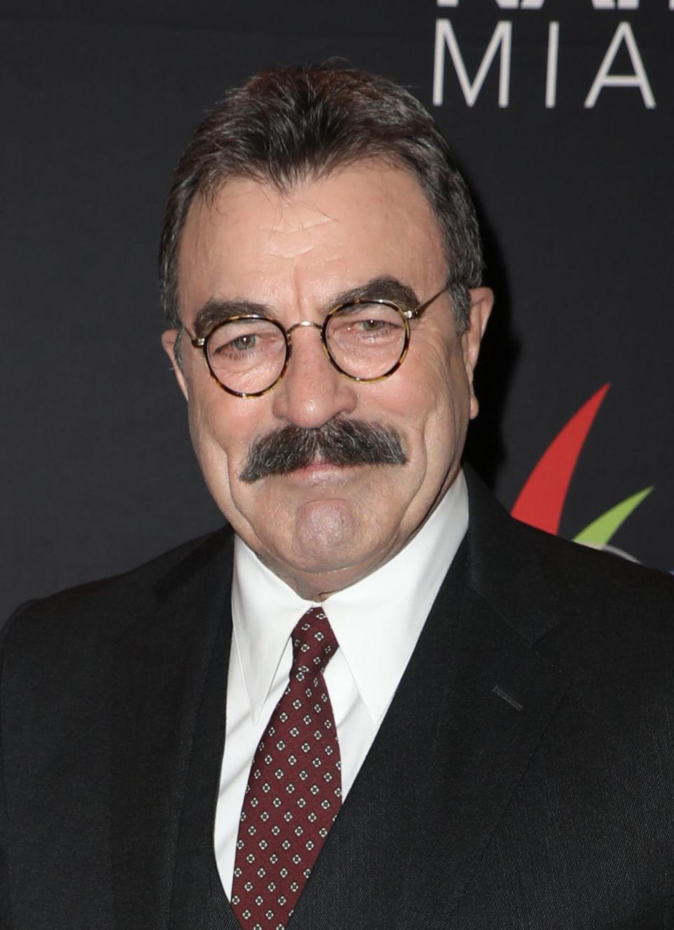 Now: Tom Selleck