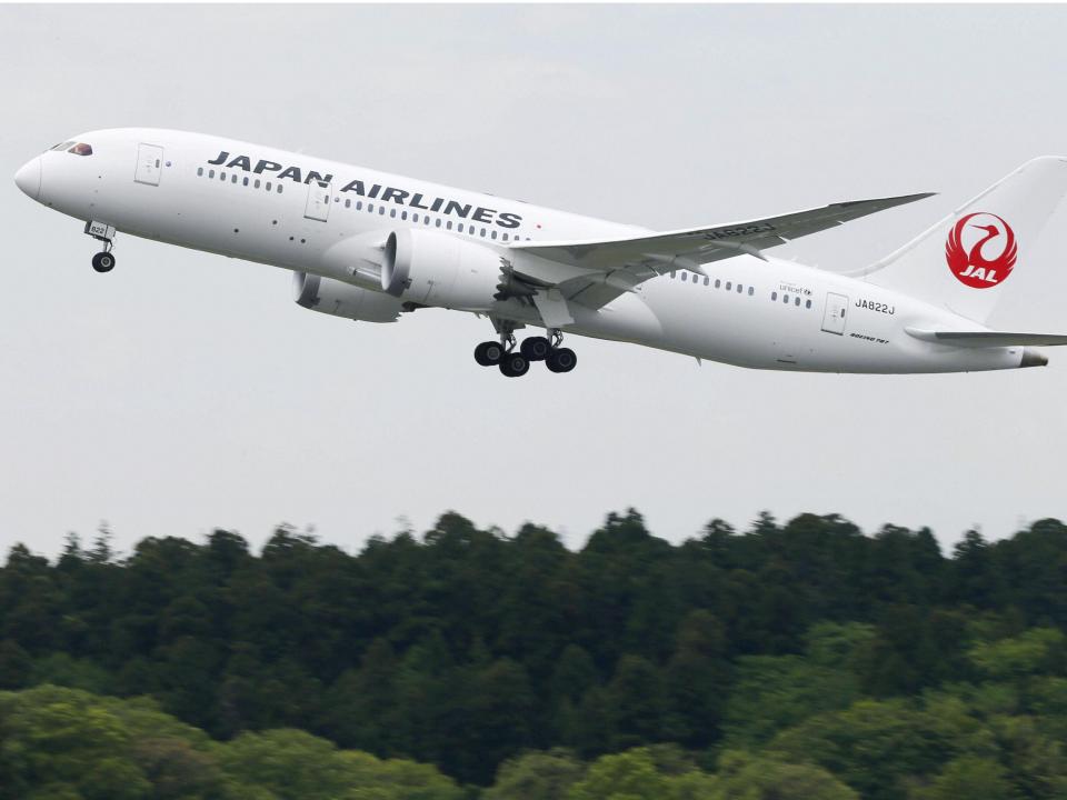 Japan Airlines Boeing 787 Dreamliner