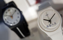 <b>Swatch</b><br>Swiss watchmaker.<br>Apparel Company Rank: #10<br>Overall Rank: #709<br>Sales: $8.8 billion<br>Profit: $1.1 billion