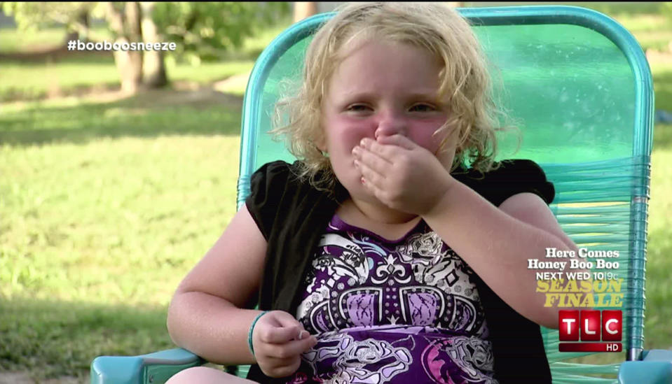 Escenas de la primera temporada de "Honey Boo Boo".El show "Here Comes Honey Boo Boo" es transmitido por TLC y sólo lleva diez episodios y ha sido todo un éxito.