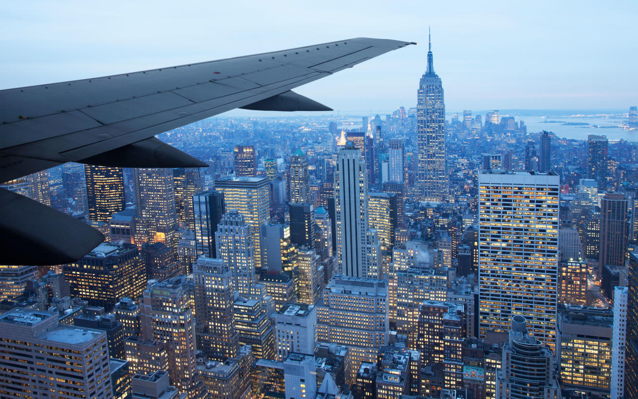 Planes generally fly the London-bound route faster thanks to the Jet Stream - Buena Vista Images