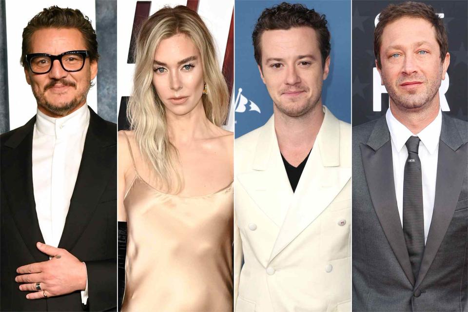 <p>Jon Kopaloff/Getty Images; Bryan Bedder/Getty Images; Phillip Faraone/Getty Images; Phillip Faraone/Getty Images</p> Pedro Pascal, Vanessa Kirby, Joseph Quinn and Ebon Moss-Bachrach