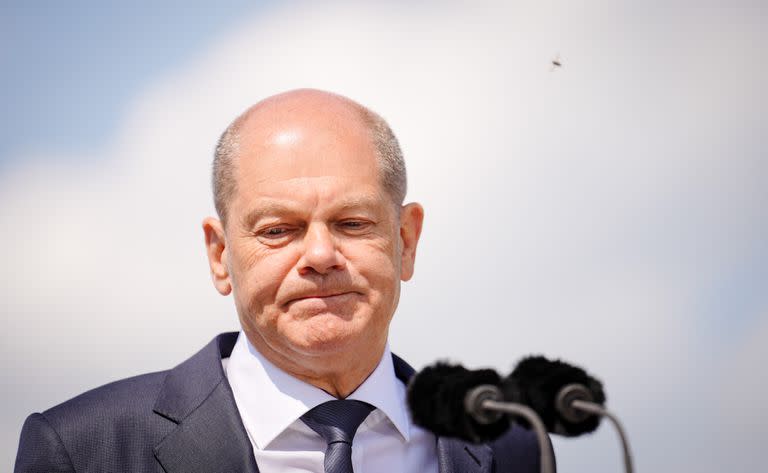 El canciller alemán Olaf Scholz