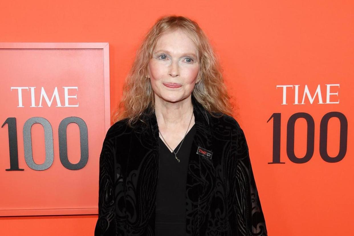 Mia Farrow on 23 April 2019 in New York City: Dimitrios Kambouris/Getty Images for TIME