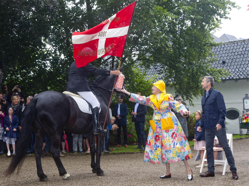 Königin Margrethe von Dänemark und ihre ausgefallensten Looks