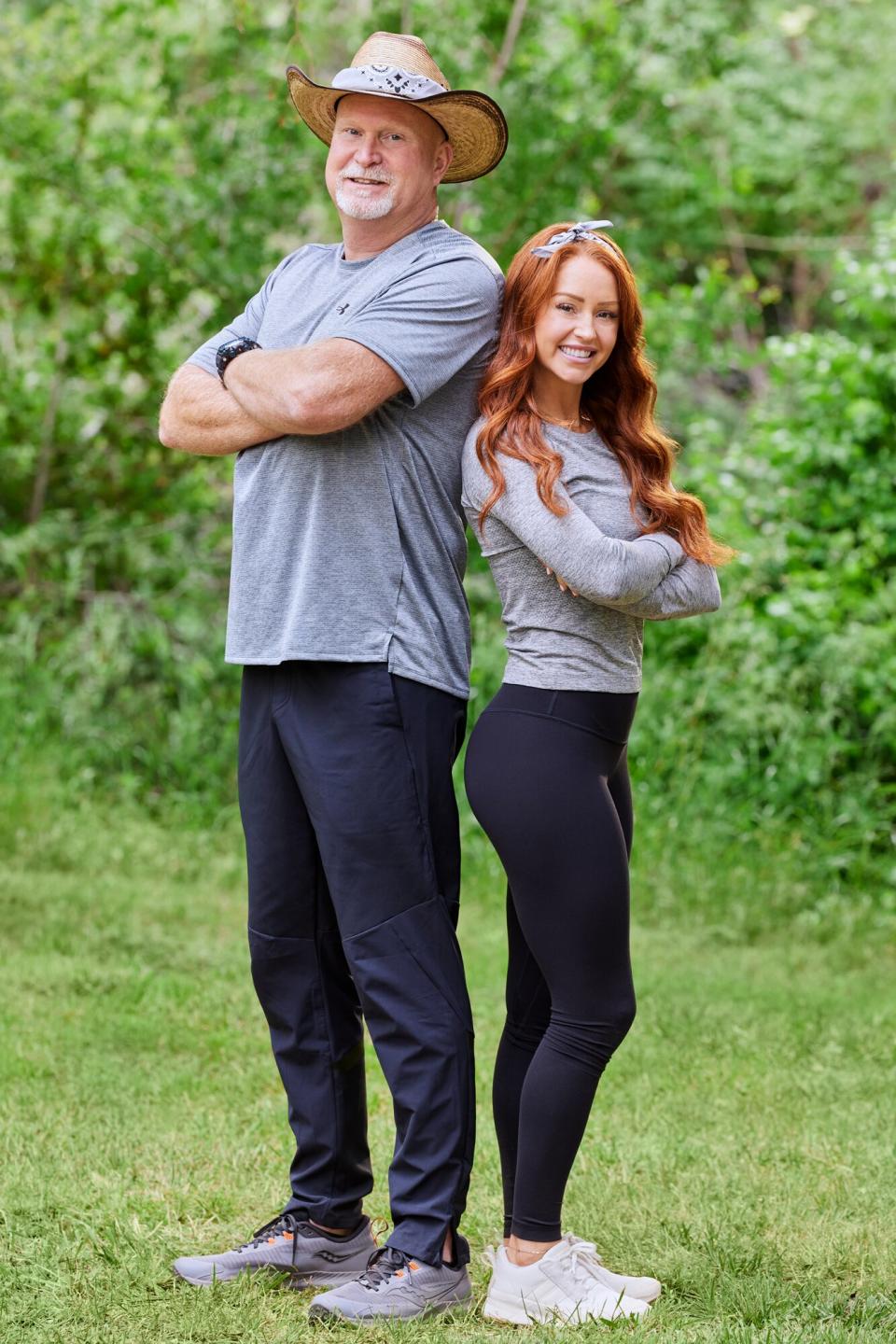 Steve Cargile and Anna Leigh Wilson on 'The Amazing Race' season 35