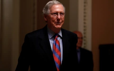 Mitch McConnell, Senate majority leader - Credit: Reuters