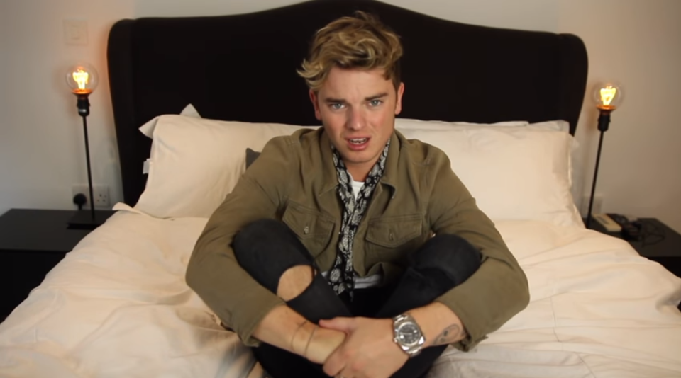 Jack admitted he was “embarassed” by his actions. [Copyright Jack Maynard/YouTube]
