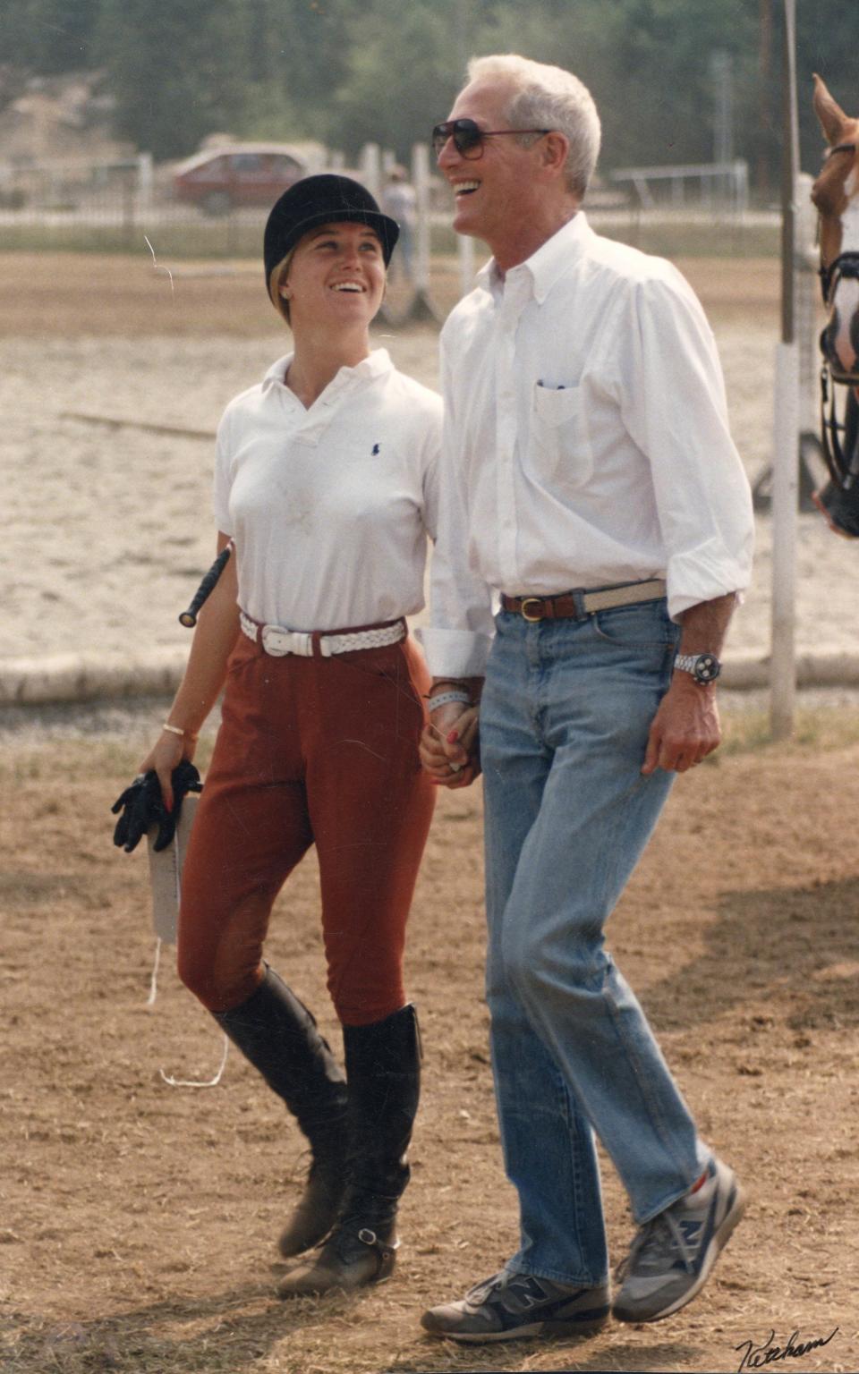 Clea and Paul Newman, - Courtesy of Clea Newman