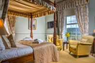 <p>One of the most highly-rated places to stay in the Brecon Beacons, the <a href="https://go.redirectingat.com?id=127X1599956&url=https%3A%2F%2Fwww.booking.com%2Fhotel%2Fgb%2Fthe-manor-crickhowell.en-gb.html%3Faid%3D2070935%26label%3Dplaces-stay-brecon-beacons&sref=https%3A%2F%2Fwww.countryliving.com%2Fuk%2Ftravel-ideas%2Fstaycation-uk%2Fg34821964%2Fplaces-to-stay-brecon-beacons%2F" rel="nofollow noopener" target="_blank" data-ylk="slk:Manor Hotel;elm:context_link;itc:0;sec:content-canvas" class="link ">Manor Hotel</a> lords over the Usk Valley from its lofty position on the side of the Black Mountains. </p><p>Inside, it's anything but intimidating: expect a warm welcome, hearty food and bright, spacious bedrooms that mirror the green hues outside with natural pastels inside and striking wooden furniture. </p><p>Guests can also work up a sweat at the fully equipped gym, take some time out at the indoor pool, or tuck into fresh food sourced from the hotel's own farm. </p><p><a class="link " href="https://go.redirectingat.com?id=127X1599956&url=https%3A%2F%2Fwww.booking.com%2Fhotel%2Fgb%2Fthe-manor-crickhowell.en-gb.html%3Faid%3D2070935%26label%3Dplaces-stay-brecon-beacons&sref=https%3A%2F%2Fwww.countryliving.com%2Fuk%2Ftravel-ideas%2Fstaycation-uk%2Fg34821964%2Fplaces-to-stay-brecon-beacons%2F" rel="nofollow noopener" target="_blank" data-ylk="slk:CHECK AVAILABILITY;elm:context_link;itc:0;sec:content-canvas">CHECK AVAILABILITY</a></p>