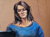 Actor Annabella Sciorra is cross-examined by lawyer Donna Rotunno