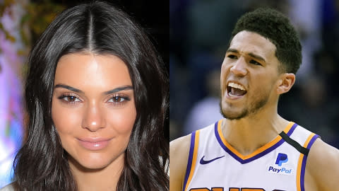 Kendall Jenner, NBA Player Devin Booker Step Out for Dinner