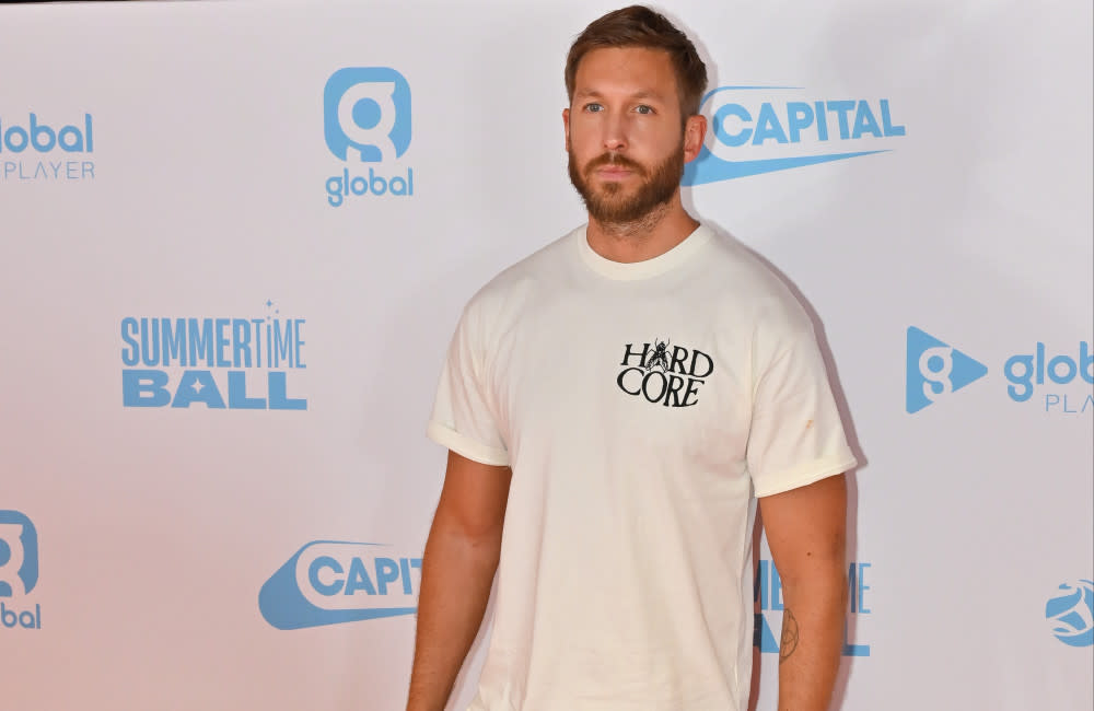 Calvin Harris has revealed the bizarre raw food he drinks to help with jet lag credit:Bang Showbiz