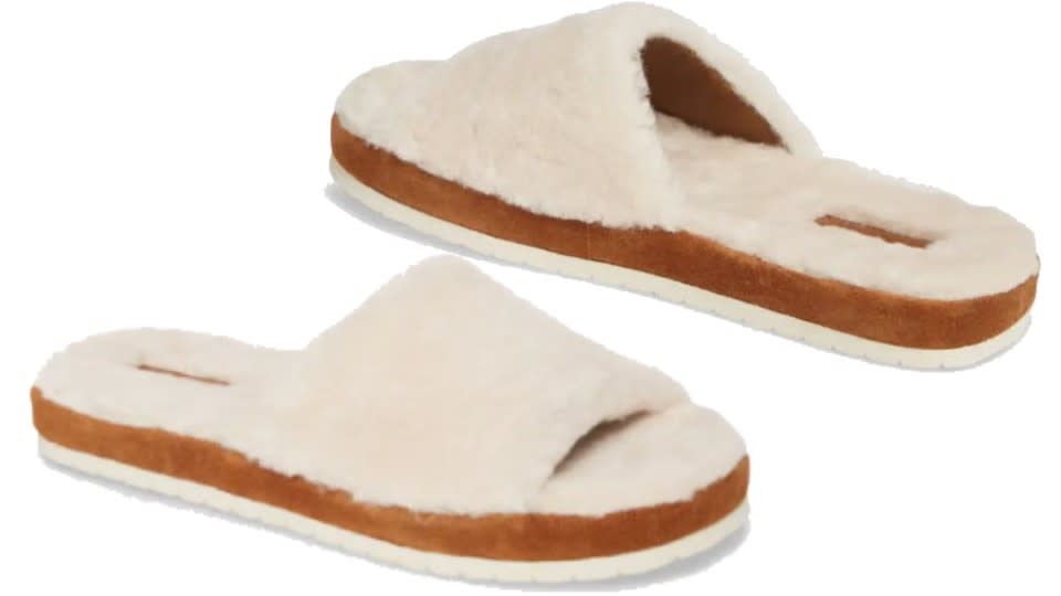 Vince Kalina Genuine Shearling Slipper - Nordstrom, $50 (originally $125)