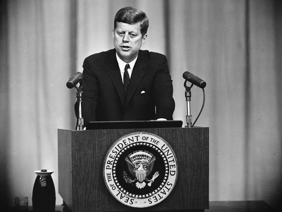 jfk president john f. kennedy