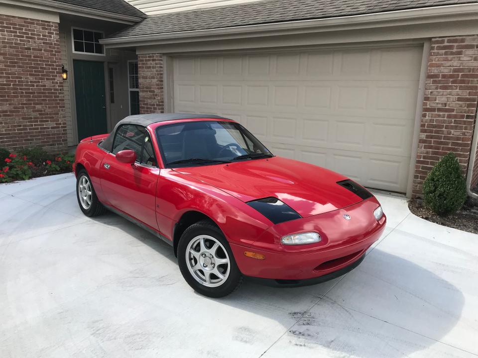 The rare 1997 Miata R that Lester Welch owned, loved and raced. There were just 47 of the cars manufactured that year. Welch and his wife sold the fast and sporty car after Welch became ill and could no longer drive. He died in July.