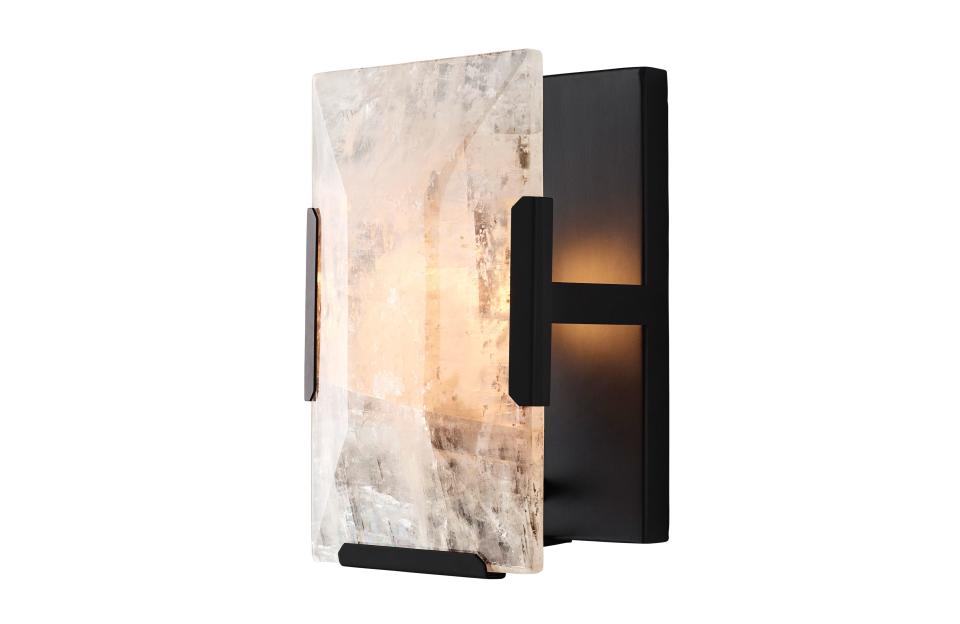 Harlow calcite sconce.