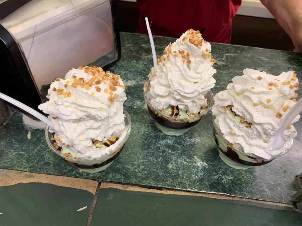 Young's Custard Stand in New Sewickley Township serves sweet treats like these.