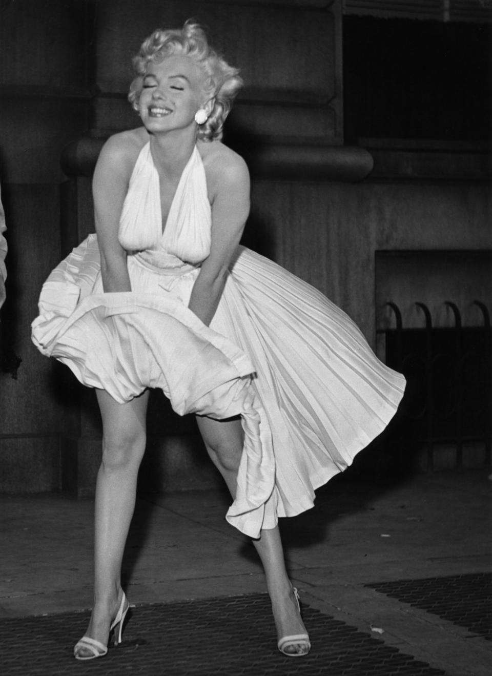 Bruno Bernard's photo of  Marilyn Monroe from "The Seven Year Itch."