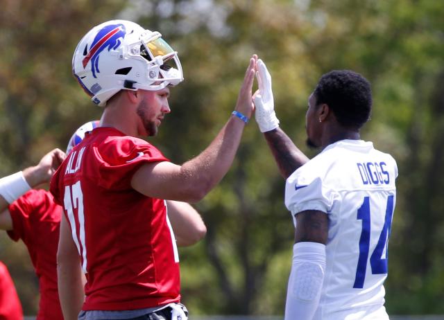 Josh Allen: Bills' Stefon Diggs is NFL's best receiver (video)