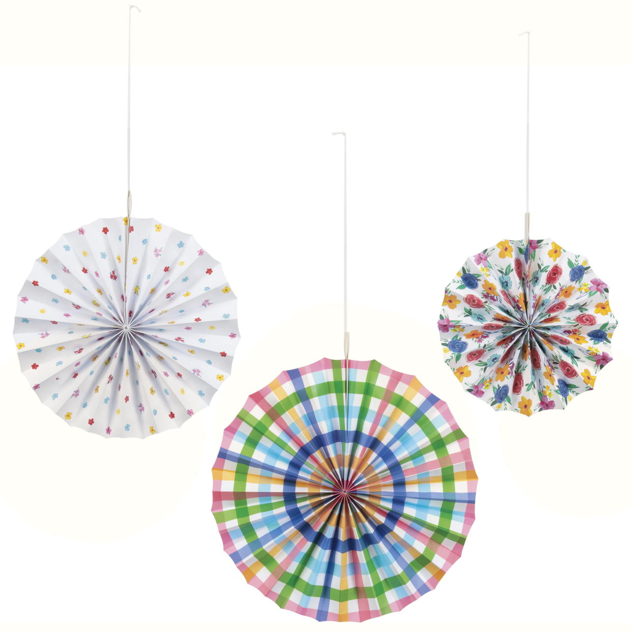 <p><a href="https://go.redirectingat.com?id=74968X1596630&url=https%3A%2F%2Fwww.walmart.com%2Fip%2FThe-Pioneer-Woman-Multi-color-Birthday-Round-Shaped-Paper-Party-Lanterns-3-Count%2F674542342&sref=https%3A%2F%2Fwww.thepioneerwoman.com%2Fhome-lifestyle%2Fcrafts-diy%2Fg43554736%2Fmothers-day-decorations%2F" rel="nofollow noopener" target="_blank" data-ylk="slk:Shop Now;elm:context_link;itc:0;sec:content-canvas" class="link rapid-noclick-resp">Shop Now</a></p><p>The Pioneer Woman Round Shaped Paper Party Lanterns</p><p>walmart.com</p><p>$4.22</p><span class="copyright">Walmart</span>