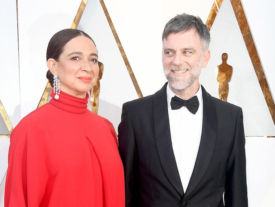 Maya Rudolph and Paul Thomas Anderson