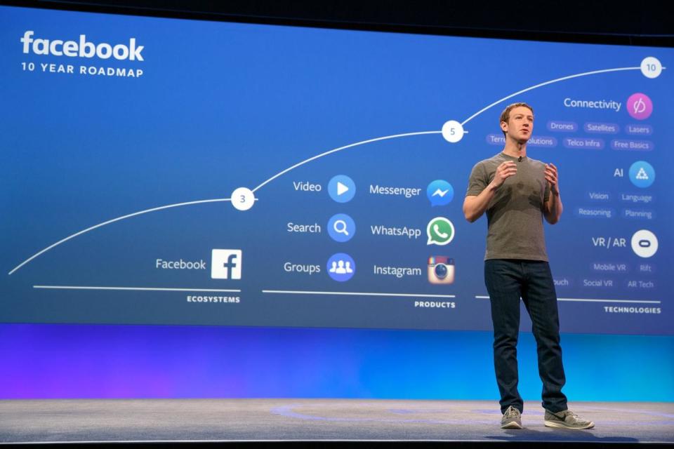 臉書執行長祖克柏在反壟斷聽證會上攻擊TikTok。   圖：取自Mark Zuckerberg臉書