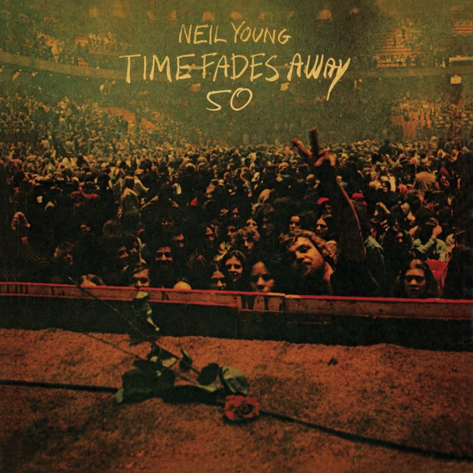 Neil Young Time Fades Away 50th Anniversary reissue vinyl album