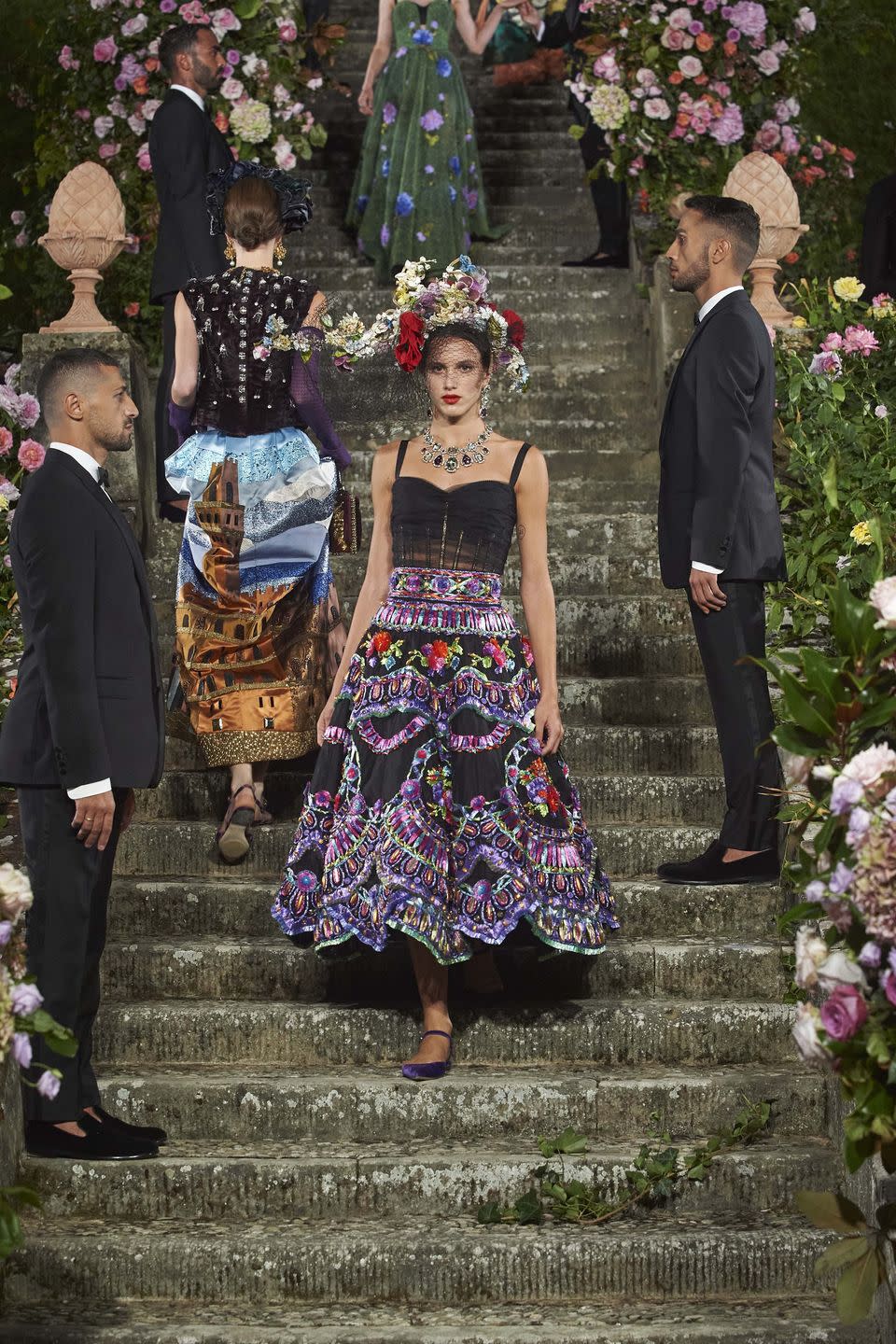 See highlights from Dolce & Gabbana's spectacular Alta Moda show