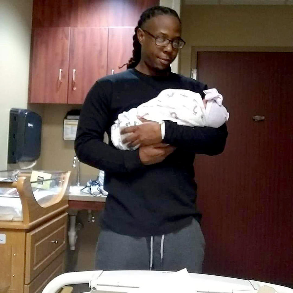 Sterling Higgins, 37, died in March 2019 while being detained in Obion County Jail in Tennessee  (Family photo)
