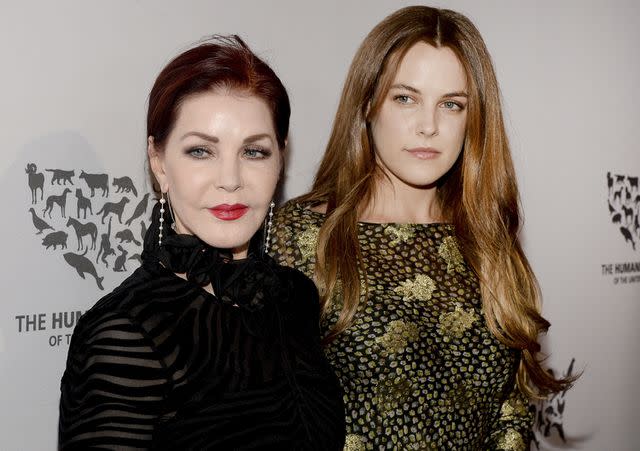 Michael Kovac/Getty Priscilla Presley and Riley Keough