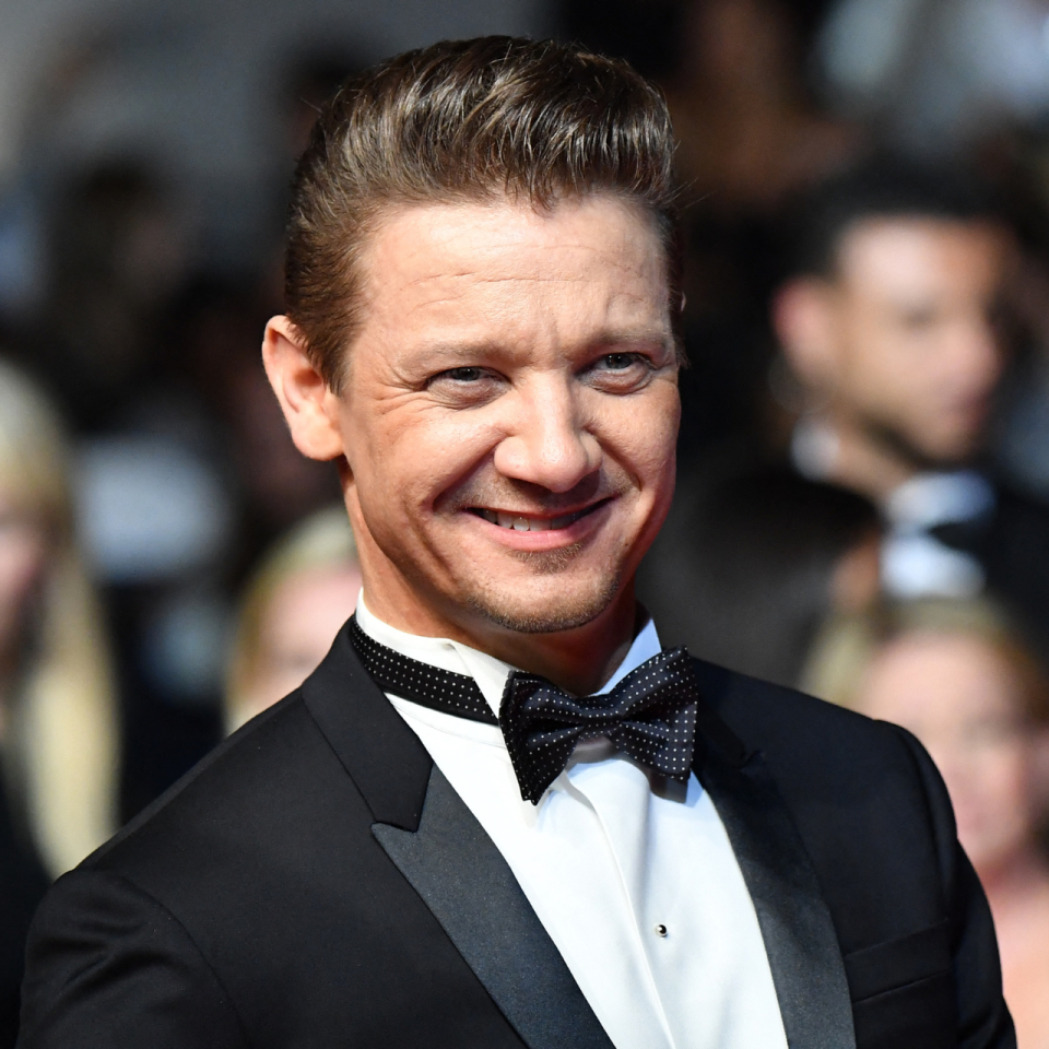 Jeremy Renner attends Wind River screening at the 70th edition of the Cannes Film Festival 2017