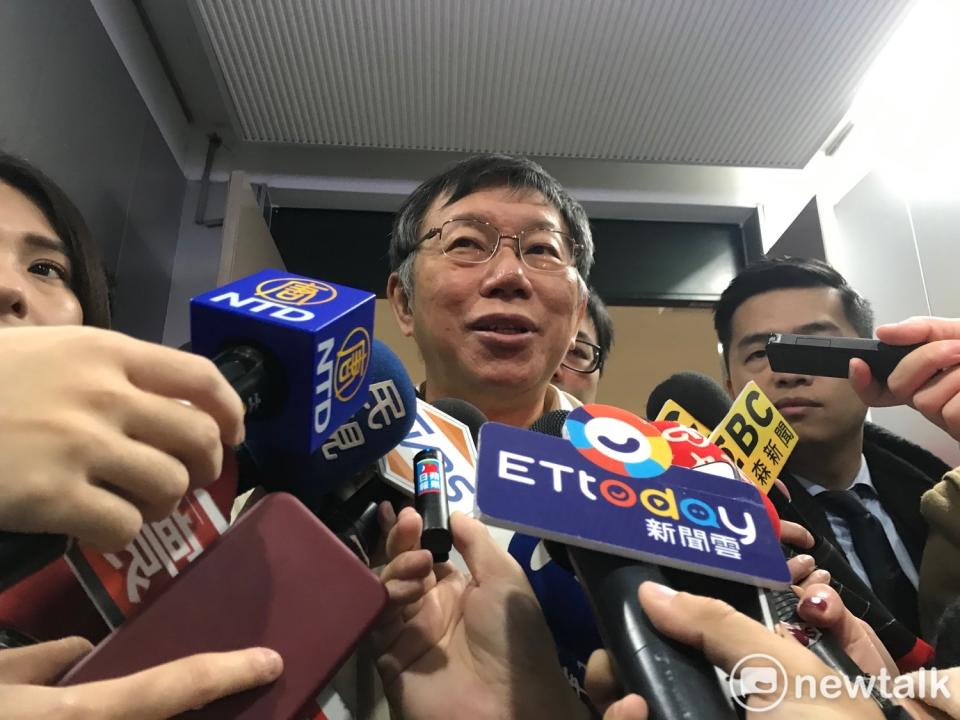 台北市長柯文哲。   圖 : 周煊惠 / 攝