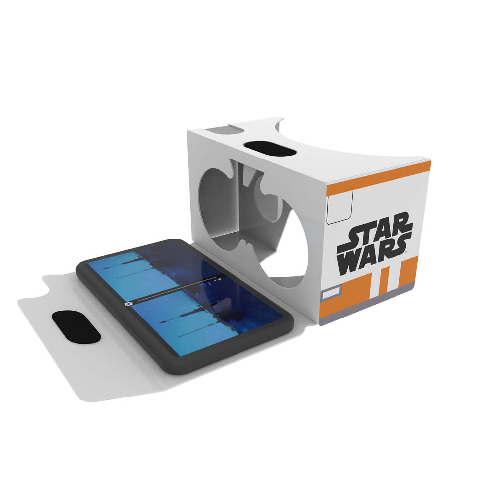 Star Wars Virtual Reality Viewers, £15, will immerse you in the 3D and 360-degree world of Star Wars  