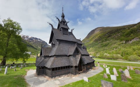 Borgund Stave church - Credit: Getty