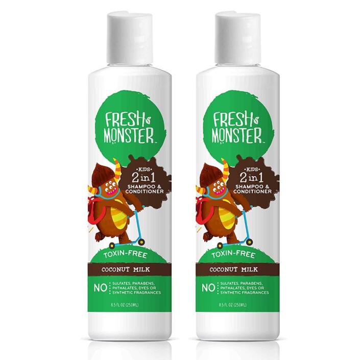 fresh monster, best kids curly hair products