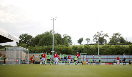 FILE PHOTO: Football - Forest Green Rovers v Cardiff City - Pre Season Friendly - The New Lawn - 13/14 - 24/7/13 General view / match action Mandatory Credit: Action Images / Paul Harding/File Photo