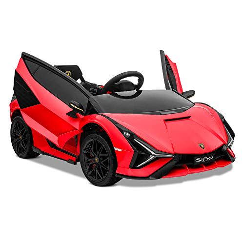 5) Kidzone Kids Lamborghini Sian Roadster