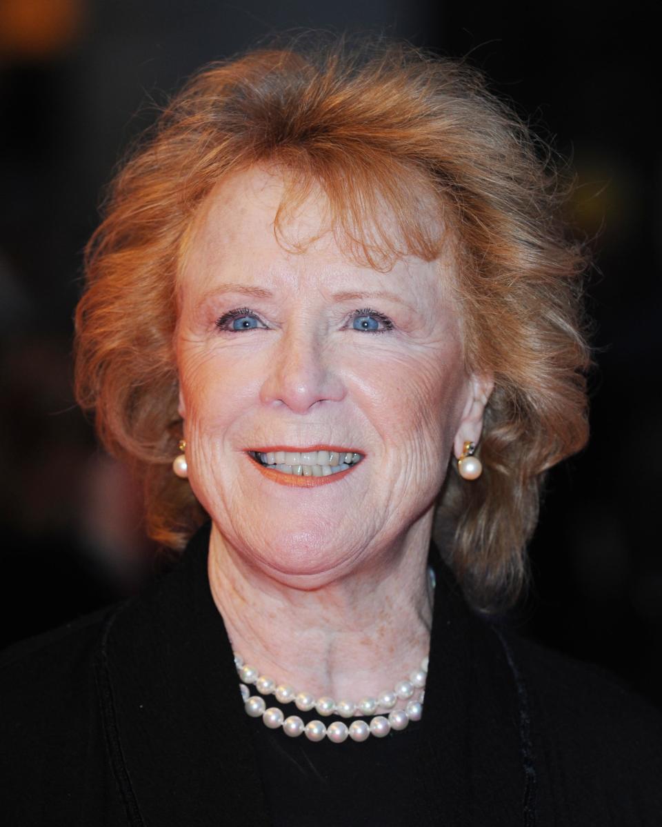 Judy Parfitt attends the premiere of 