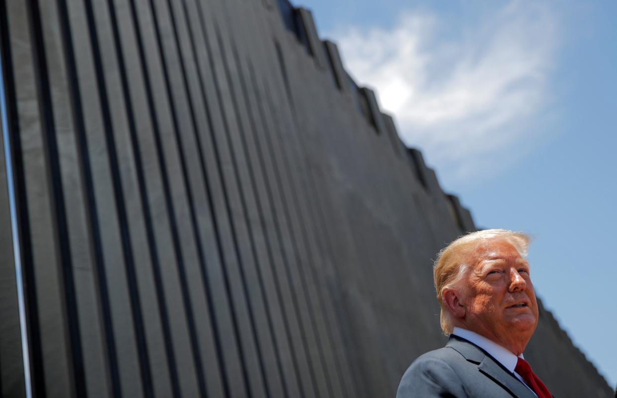 <p>FILE PHOTO: US President Trump visits the US-Mexico border in San Luis, Arizona</p> (REUTERS)