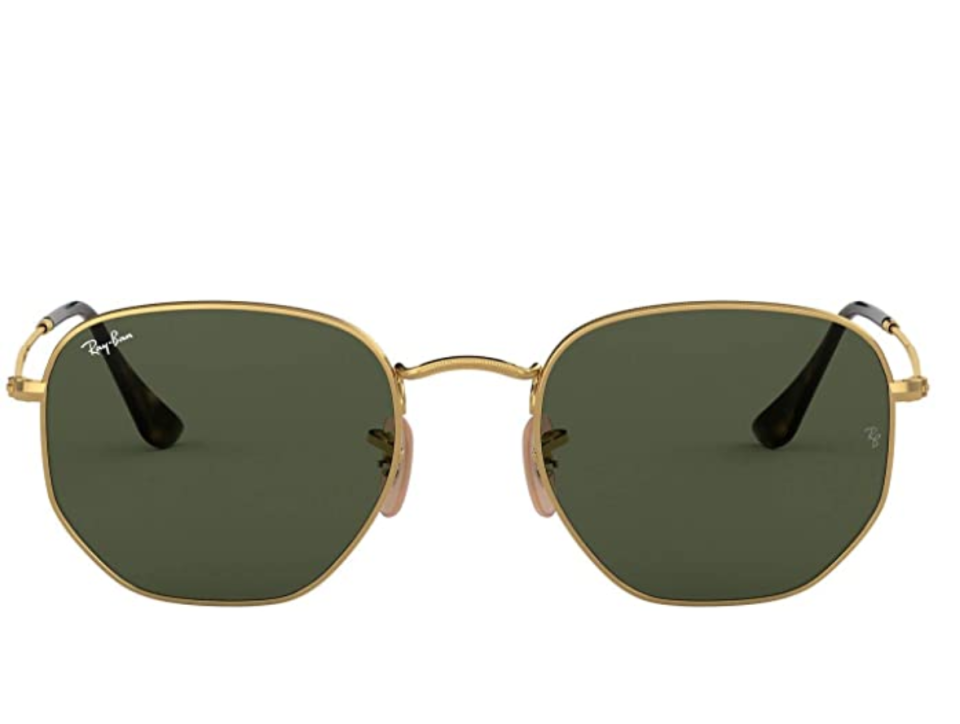 Ray-Ban RB3548N Hexagonal Flat Lenses Sunglasses. Image via Amazon.