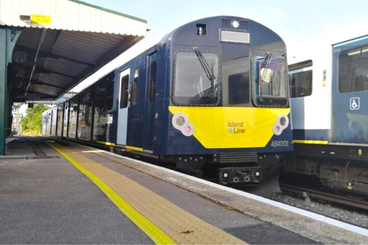 Island Line services will be affected by industrial action in early May. <i>(Image: County Press)</i>