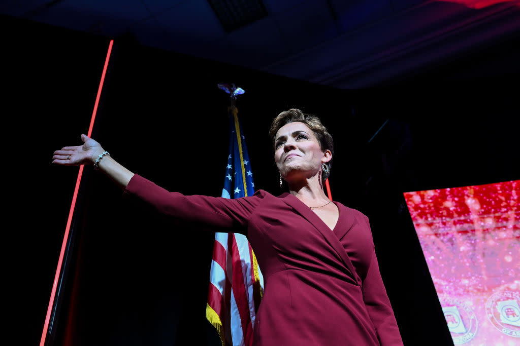 Kari Lake Attends The Republican Party Election Night Event In Scottsdale, Arizona