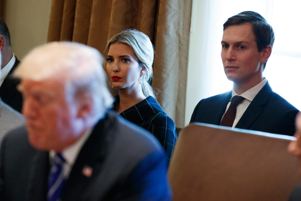 Ivanka Trump und Jared Kushner sind Unternehmer und Berater des US-Präsidenten. (Bild: AP Photo)